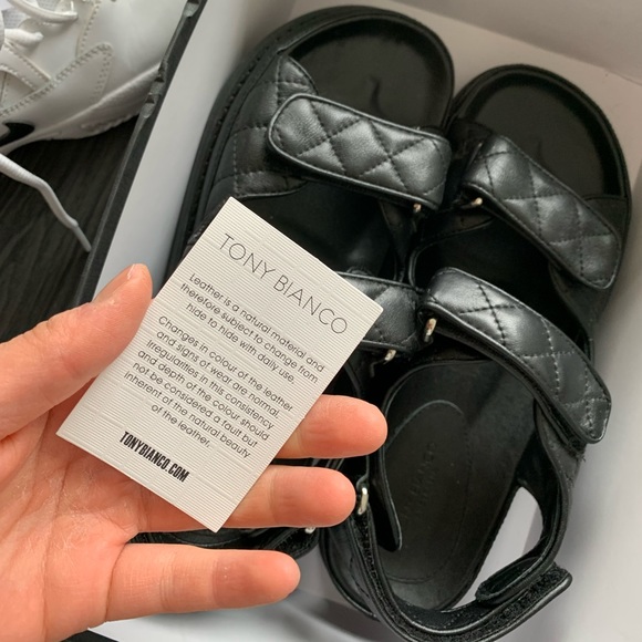 hiranni honey sheep nappa sandals